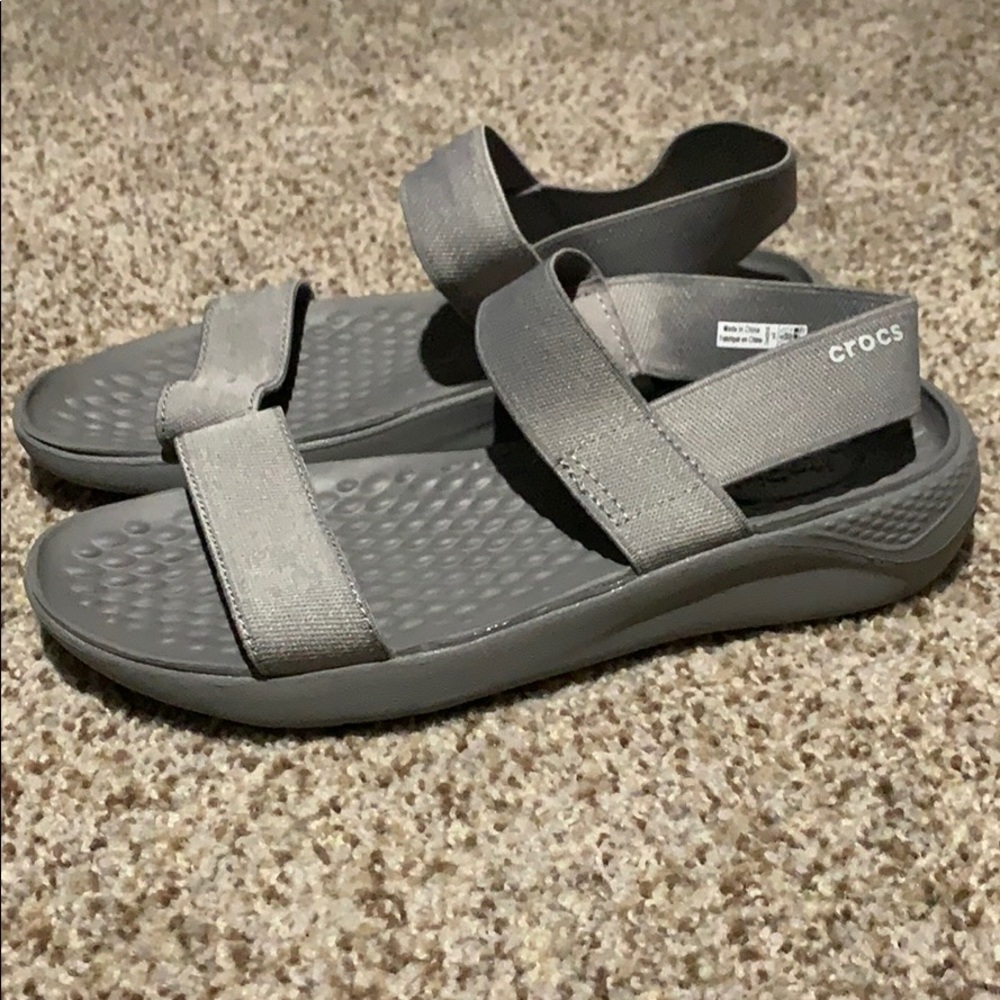 Crocs size 8 sandals
